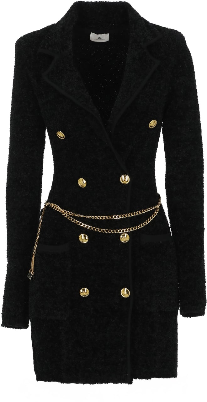 Elisabetta Franchi Dresses Black Zwart
