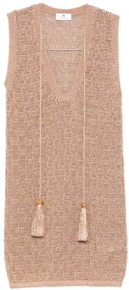 Elisabetta Franchi Dresses Brown Bruin