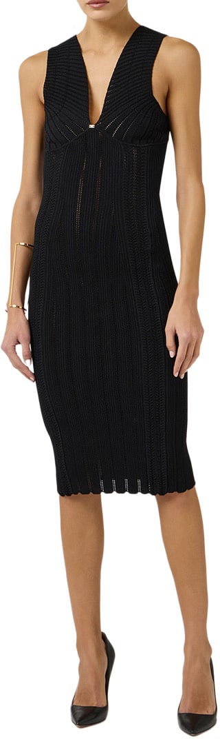 Elisabetta Franchi Dresses Black Zwart