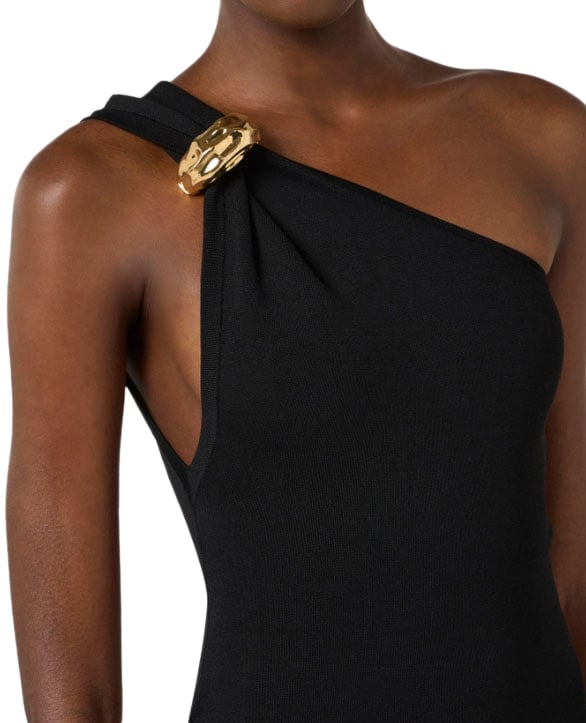 Elisabetta Franchi Dresses Black Zwart