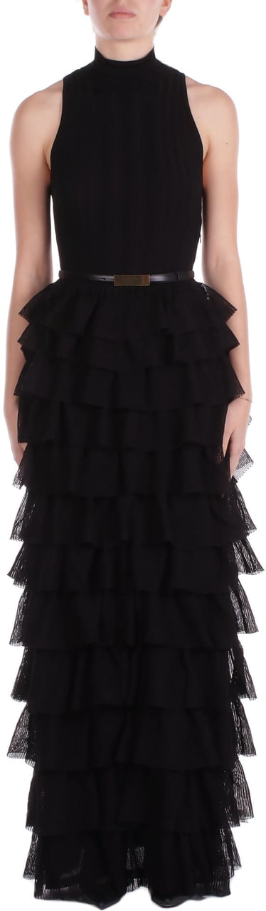 Elisabetta Franchi Dresses Black Zwart
