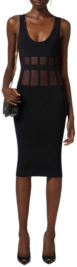 Elisabetta Franchi Dresses Black Zwart