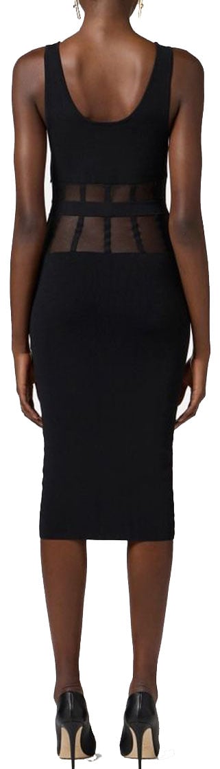 Elisabetta Franchi Dresses Black Zwart