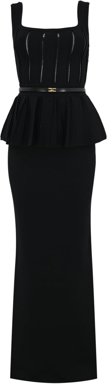 Elisabetta Franchi Dresses Black Zwart