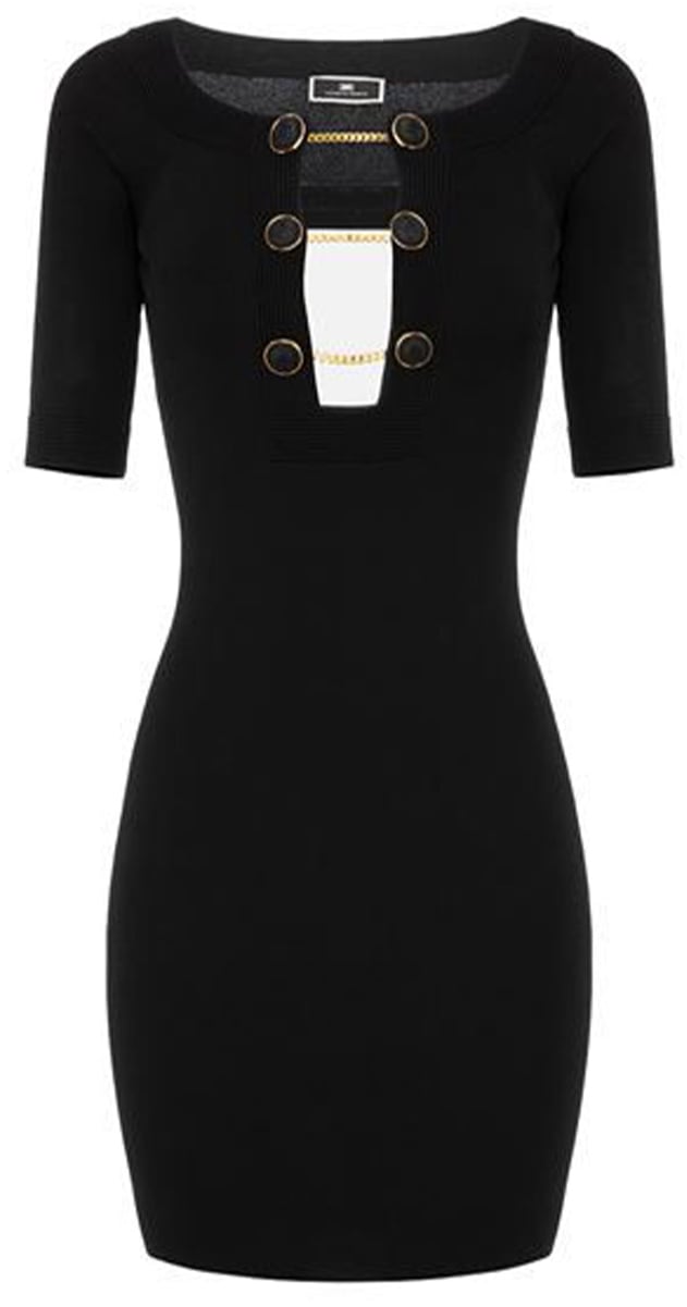 Elisabetta Franchi Dresses Black Zwart