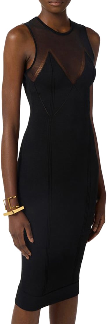 Elisabetta Franchi Dresses Black Zwart