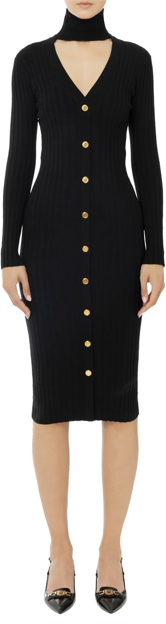 Elisabetta Franchi Dresses Black Zwart