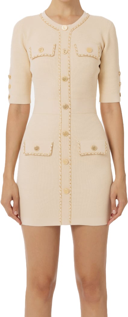 Elisabetta Franchi Dresses Beige Beige