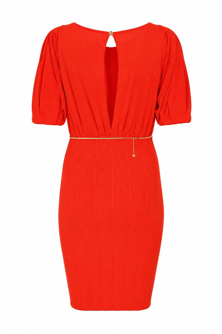 Elisabetta Franchi Dresses Lacca Rood