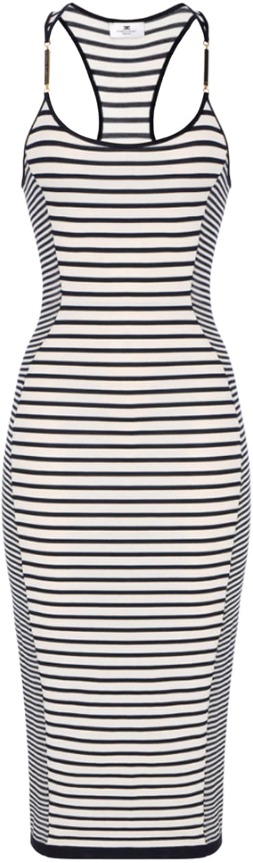 Elisabetta Franchi Dresses Neroargilla Zwart