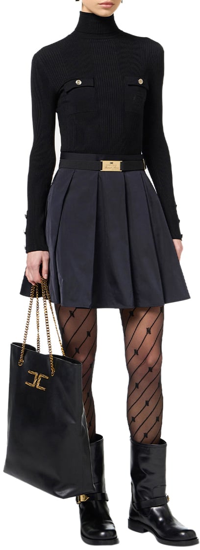 Elisabetta Franchi Dresses Black Zwart