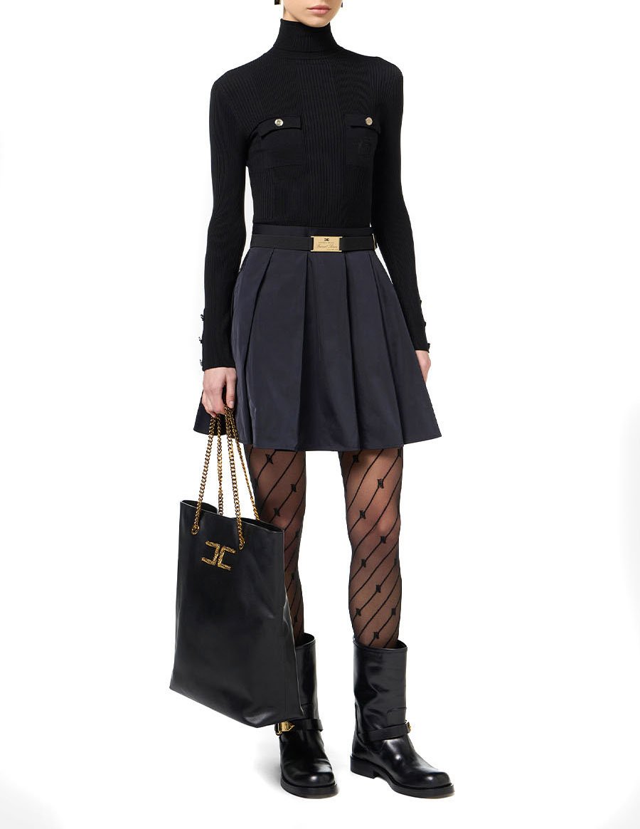 Elisabetta Franchi Dresses Black Zwart