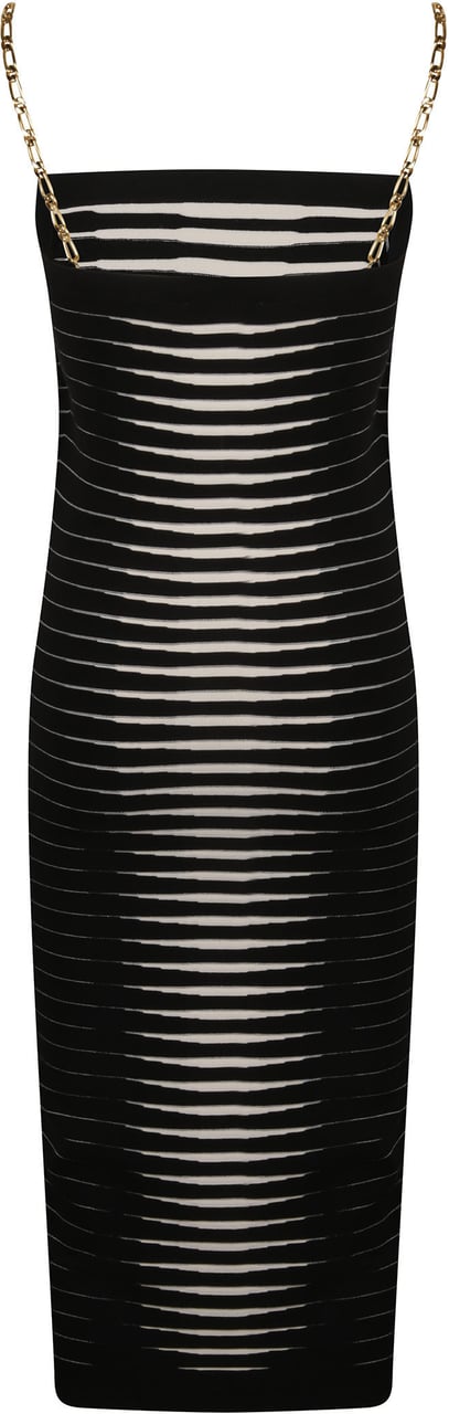 Elisabetta Franchi Dress Black Zwart