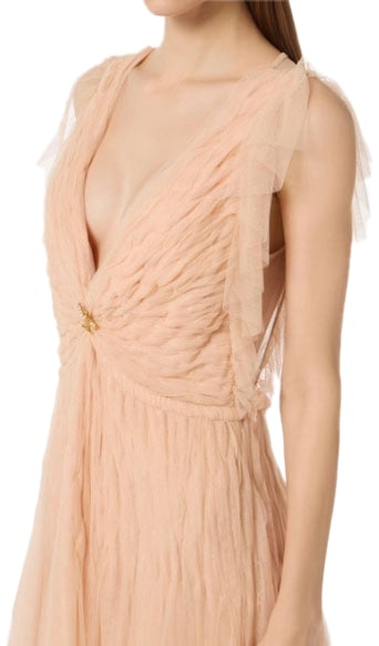 Elisabetta Franchi Dresses Nude Neutraal