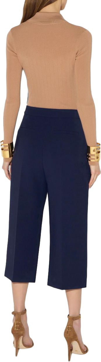Elisabetta Franchi Top Pelle Beige