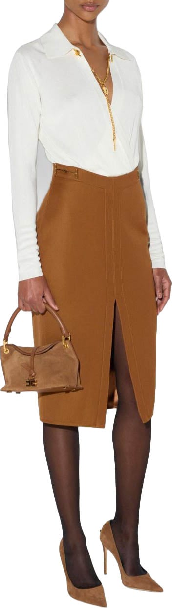Elisabetta Franchi Top White Wit