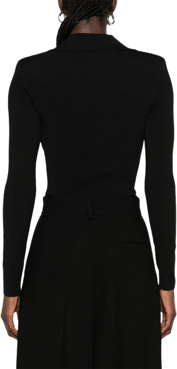 Elisabetta Franchi Top Black Zwart