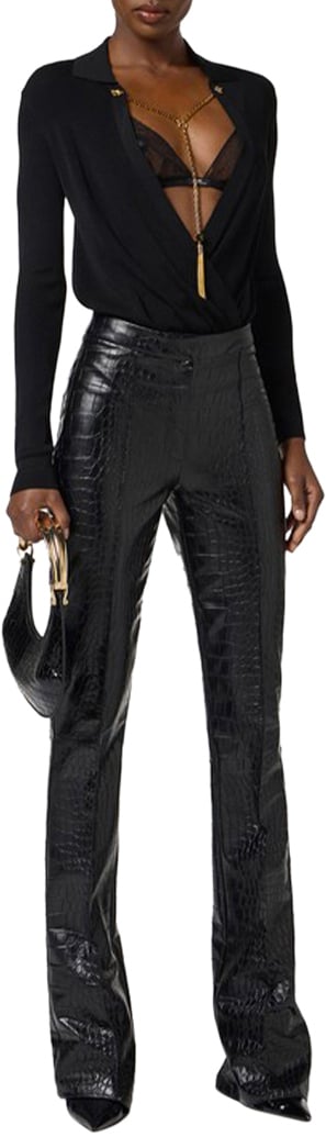 Elisabetta Franchi Tops Black Zwart