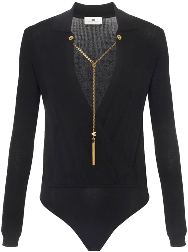 Elisabetta Franchi Tops Black Zwart