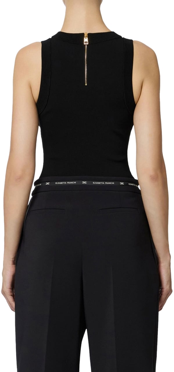 Elisabetta Franchi Tops Black Zwart
