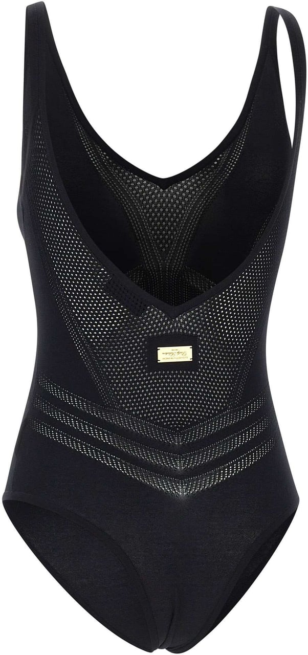 Elisabetta Franchi Top Black Zwart