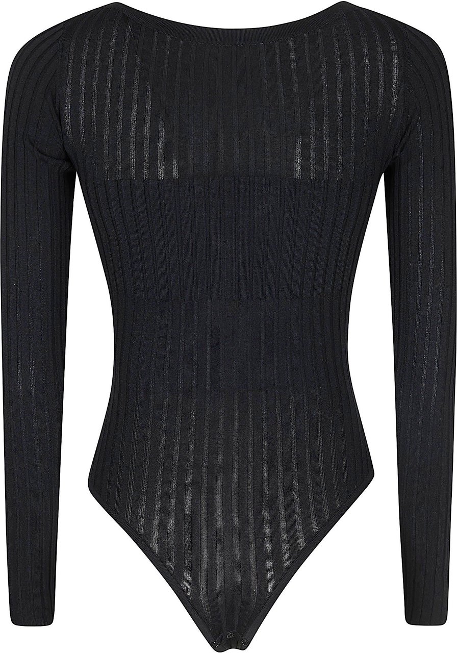 ELISABETTA FRANCHI BODY TRICOT Zwart