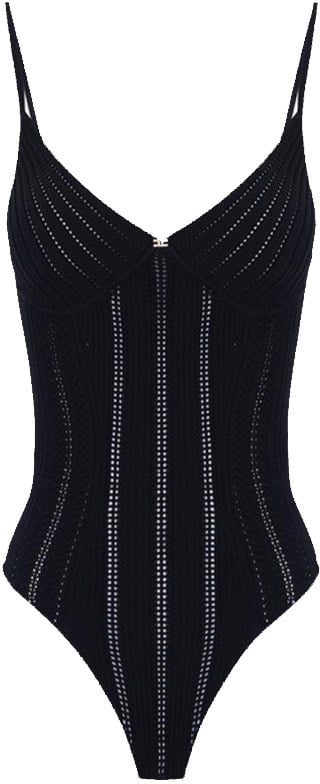 Elisabetta Franchi Tops Black Zwart
