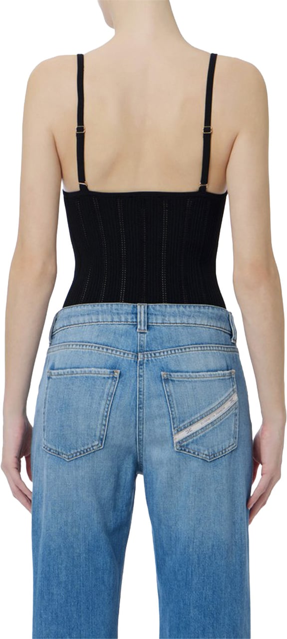 Elisabetta Franchi Tops Black Zwart