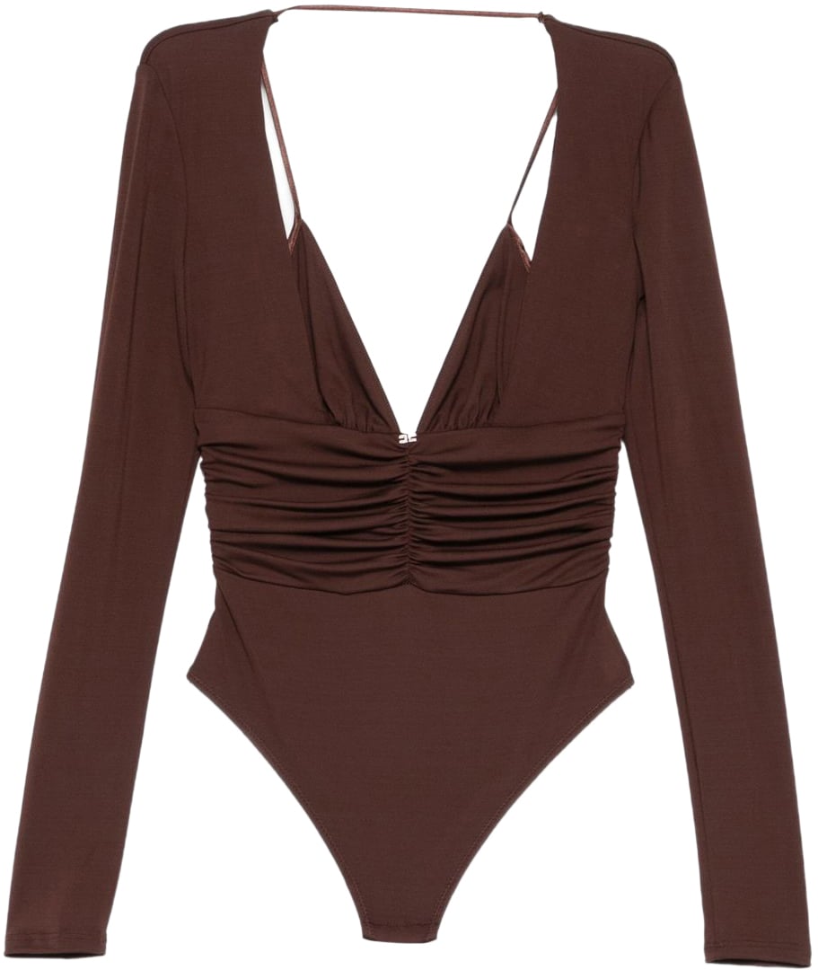 Elisabetta Franchi Elisabetta Franchi Top Marrone Bruin