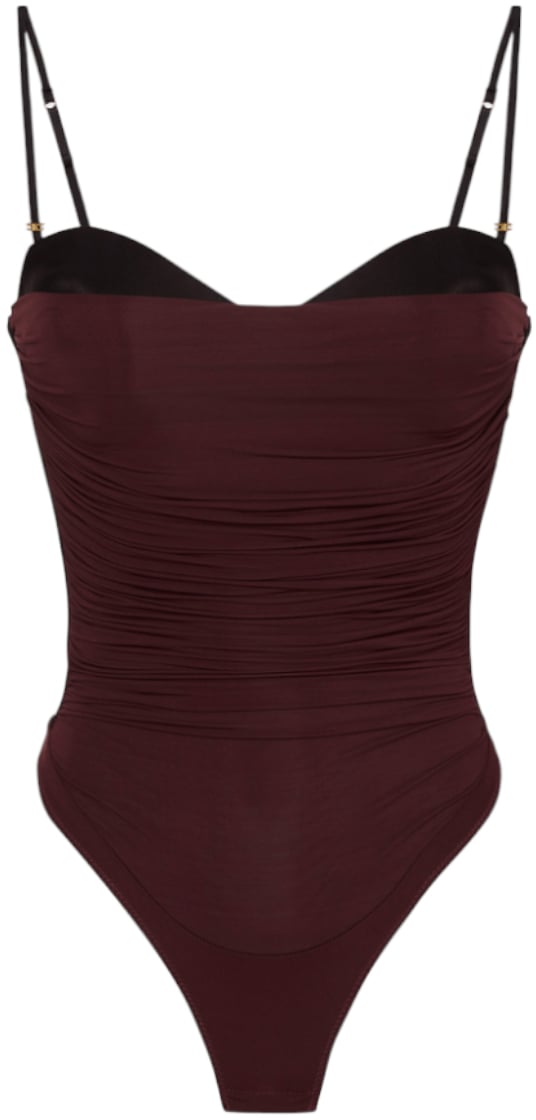Elisabetta Franchi Top Merlot Rood