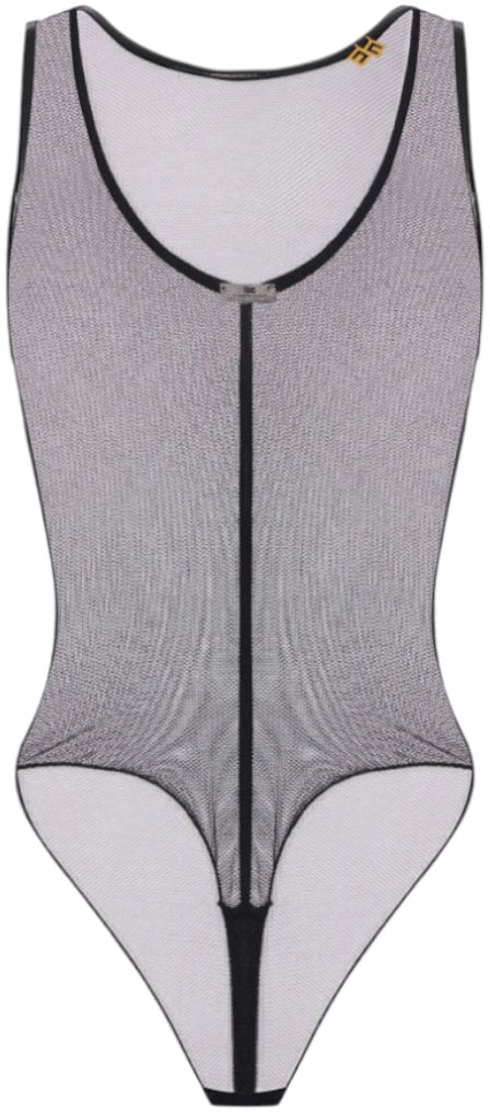 Elisabetta Franchi Top Black Zwart