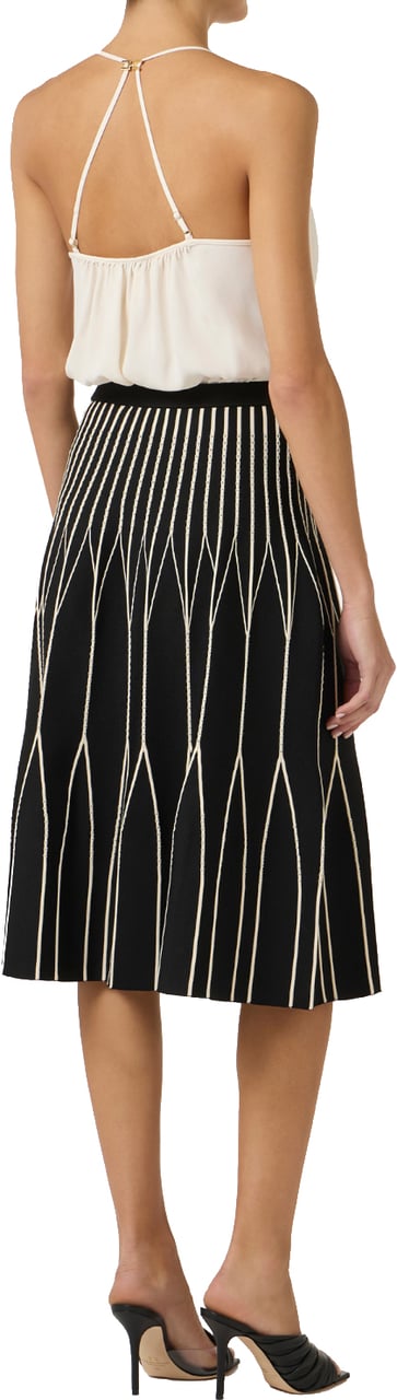 Elisabetta Franchi Top Burro Wit