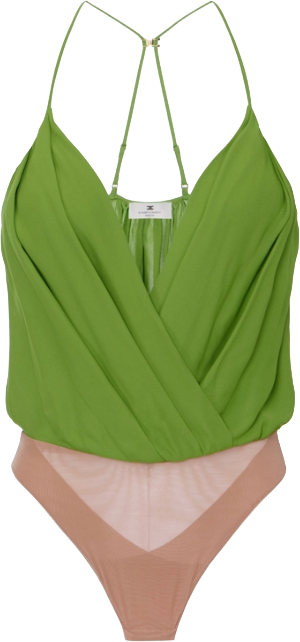 Elisabetta Franchi Top Aloe Groen