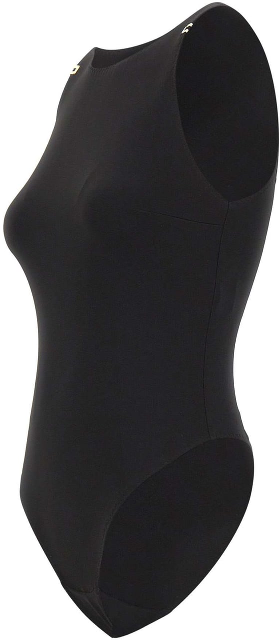 Elisabetta Franchi Top Black Zwart