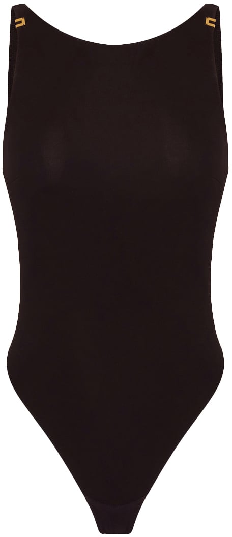 Elisabetta Franchi Top Dark Chocolate Bruin