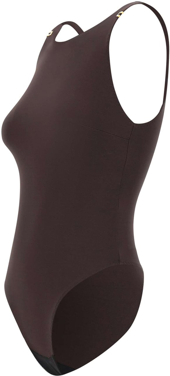 Elisabetta Franchi Top Brown Bruin