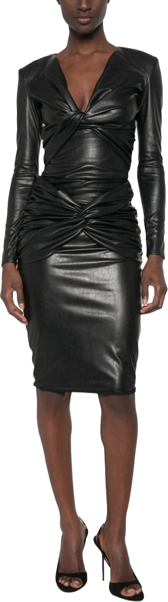 Elisabetta Franchi Top Black Zwart