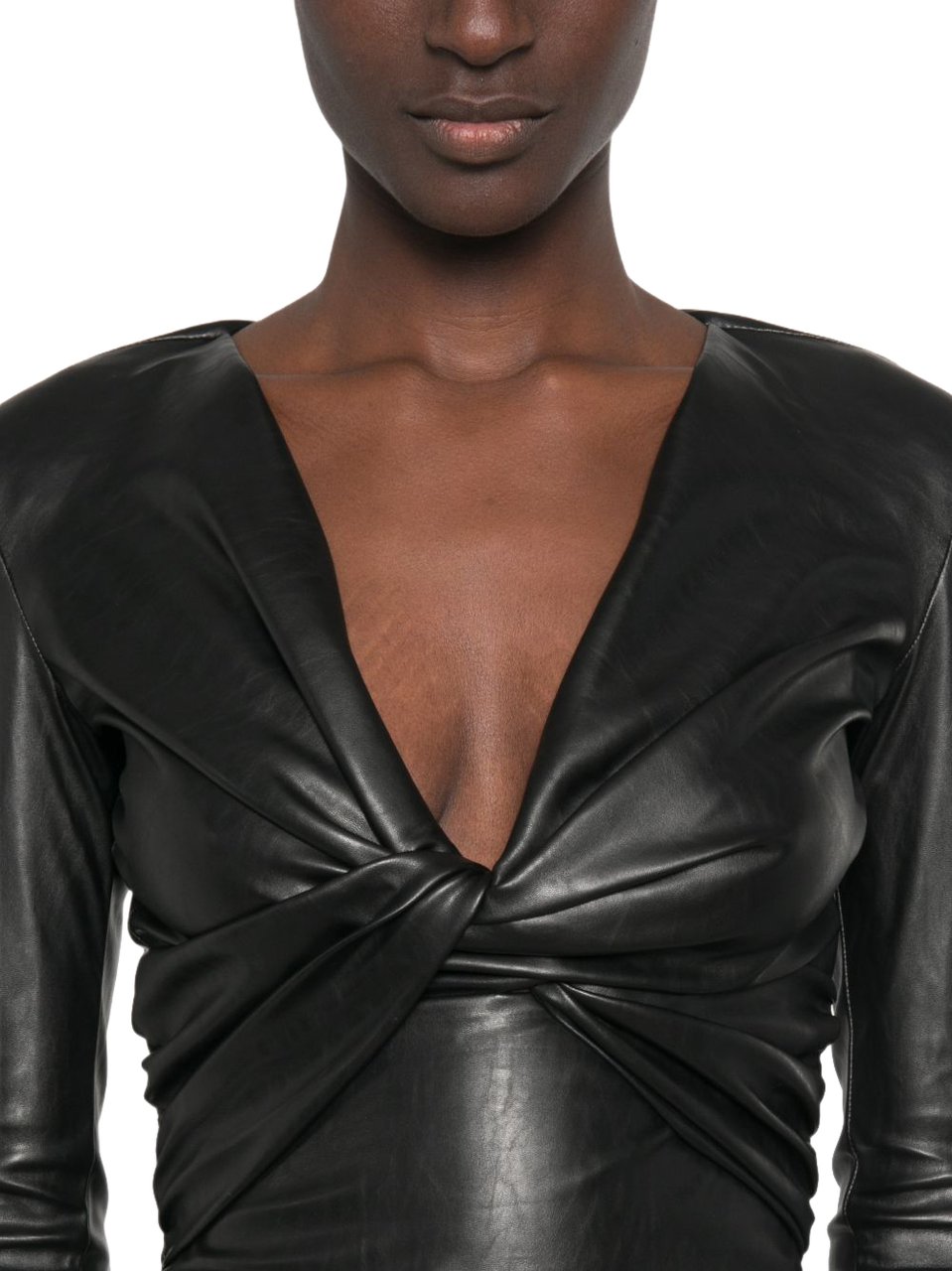 Elisabetta Franchi Top Black Zwart