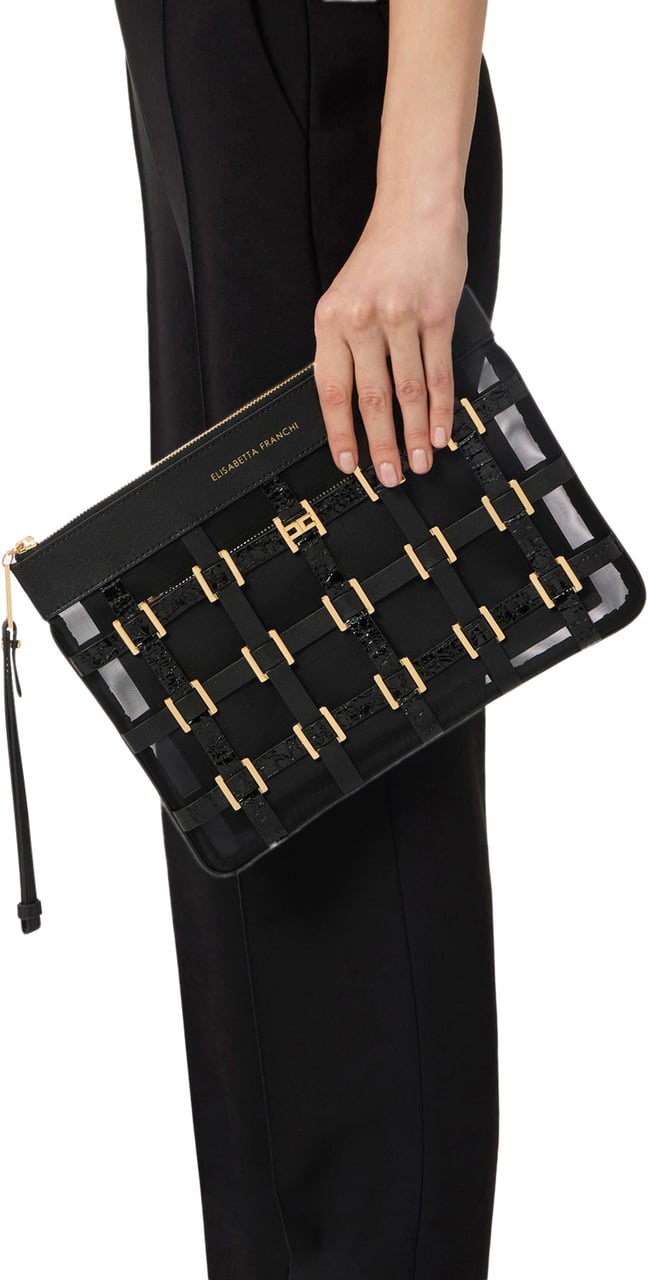 Elisabetta Franchi Bags Black Zwart