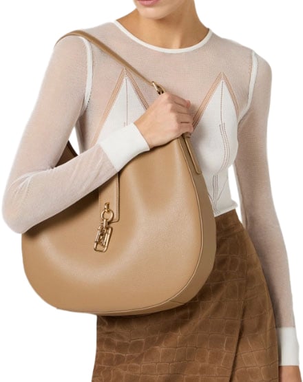 Elisabetta Franchi Bags Argilla Bruin