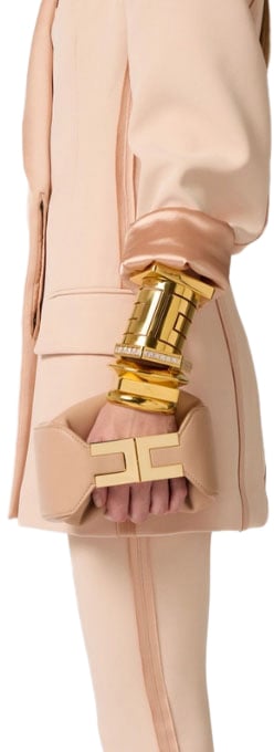 Elisabetta Franchi Bags Nude Neutraal