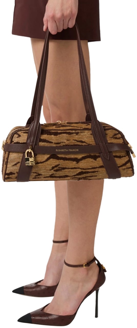 Elisabetta Franchi Bags Camel Beige