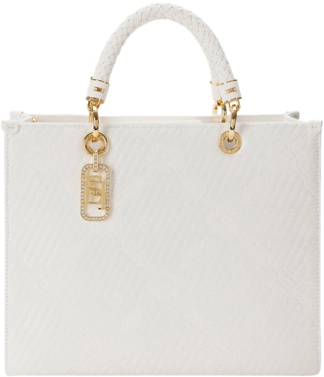 Elisabetta Franchi Bags Ivory Wit