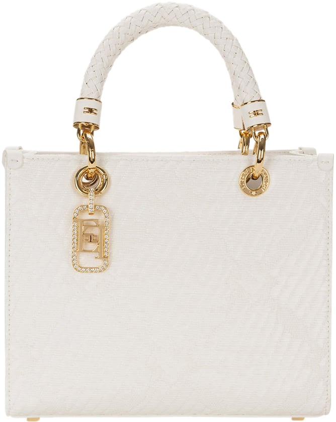 Elisabetta Franchi Bags Ivory Wit