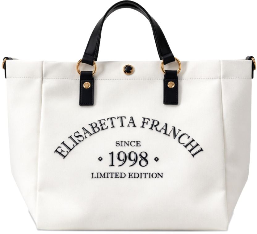 Elisabetta Franchi Bags Ivory Wit