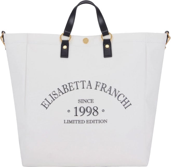 Elisabetta Franchi Bags Avorio/Nero Wit