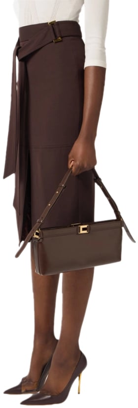 Elisabetta Franchi Bags Cioccolato Bruin