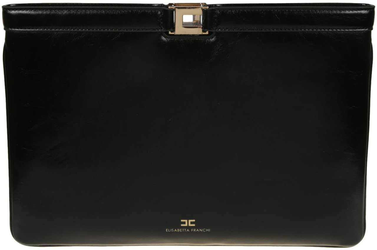 Elisabetta Franchi Pochette Black Zwart