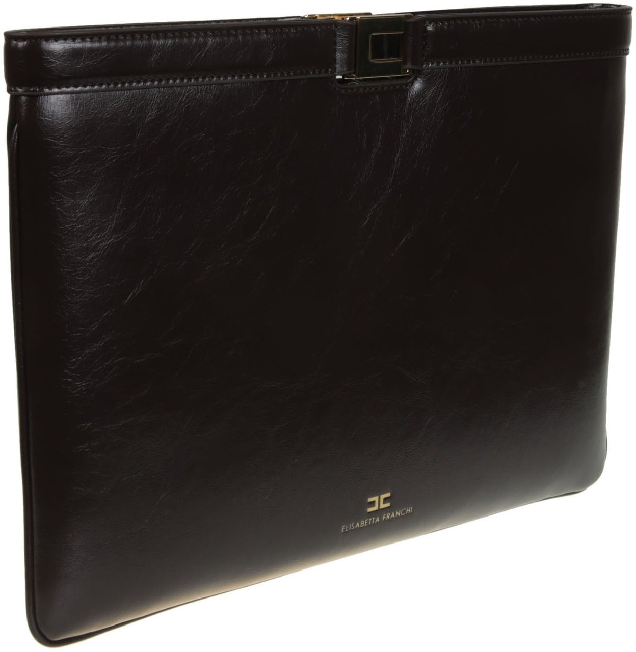 Elisabetta Franchi Pochette Brown Bruin