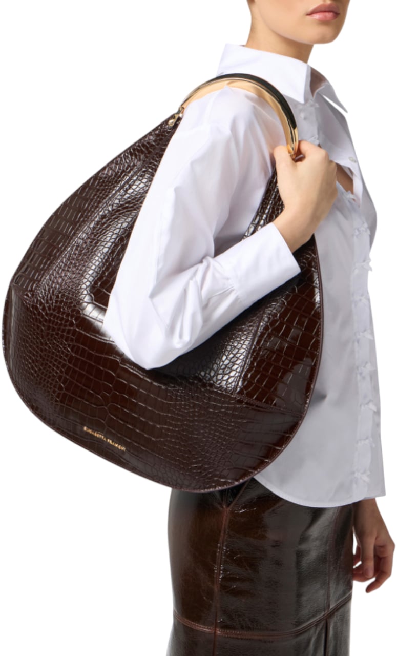 Elisabetta Franchi Bags Coffee Bruin